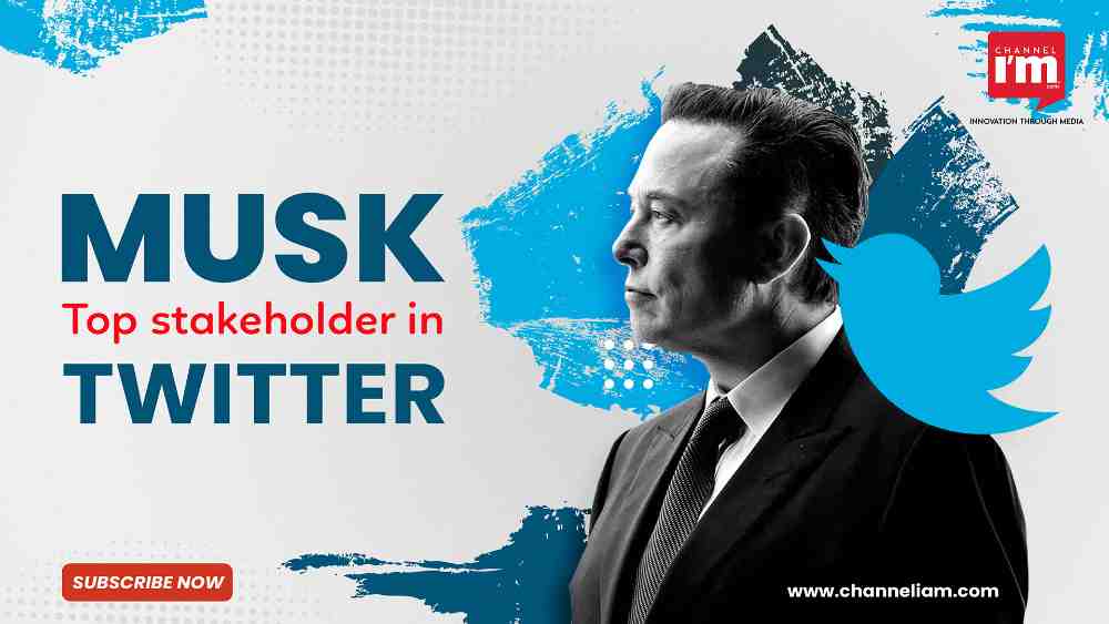 With 9% Stake in Twitter, Musk becomes top stakeholder