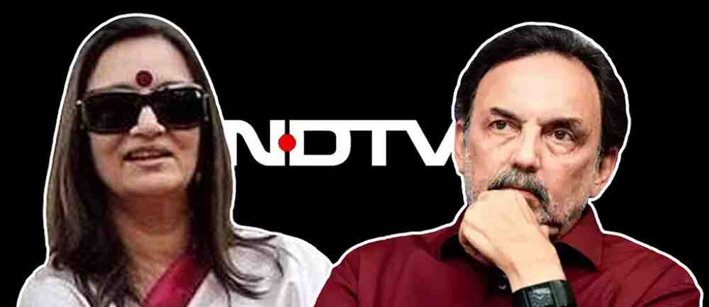 NDTV's Prannoy and Radhika Roy Resign in a dramatic move