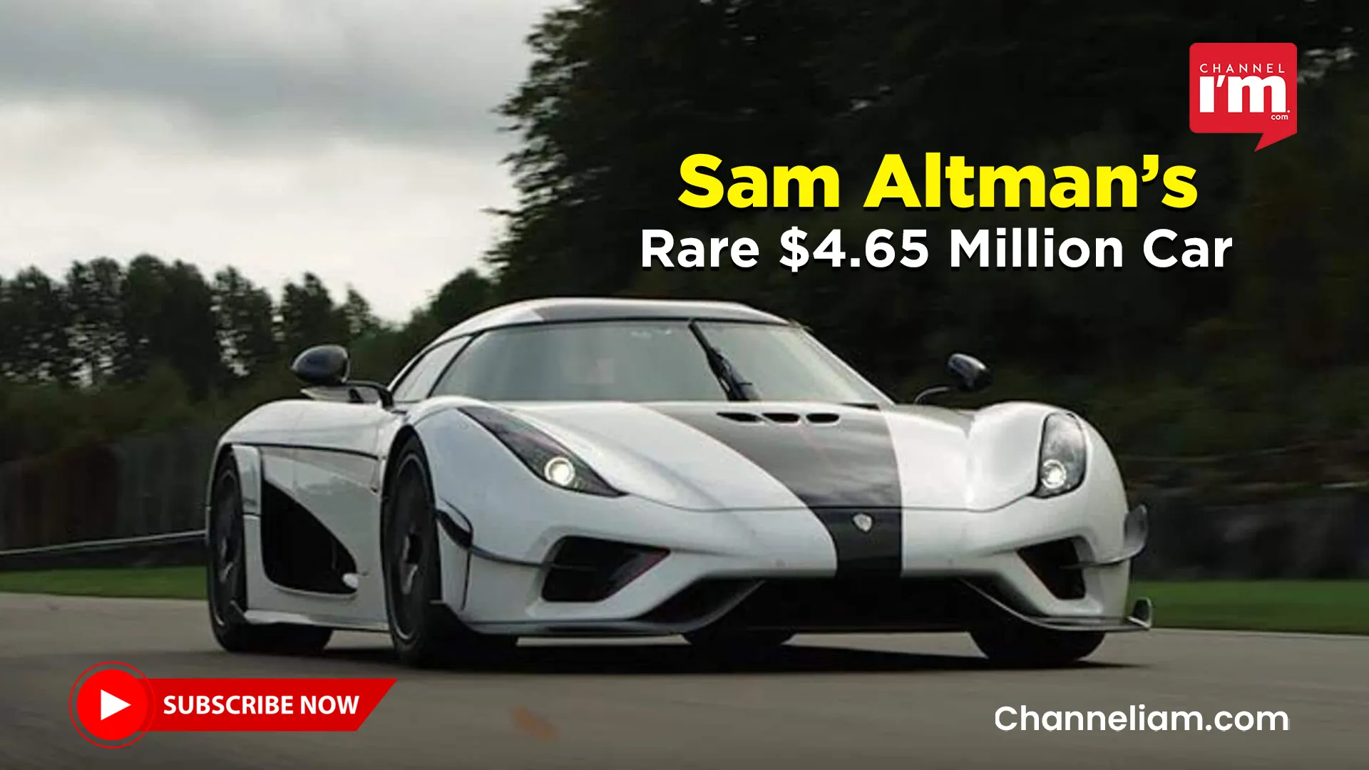 Sam Altman’s Rare $4.65 Million Car - Channeliam / Channel I'M English