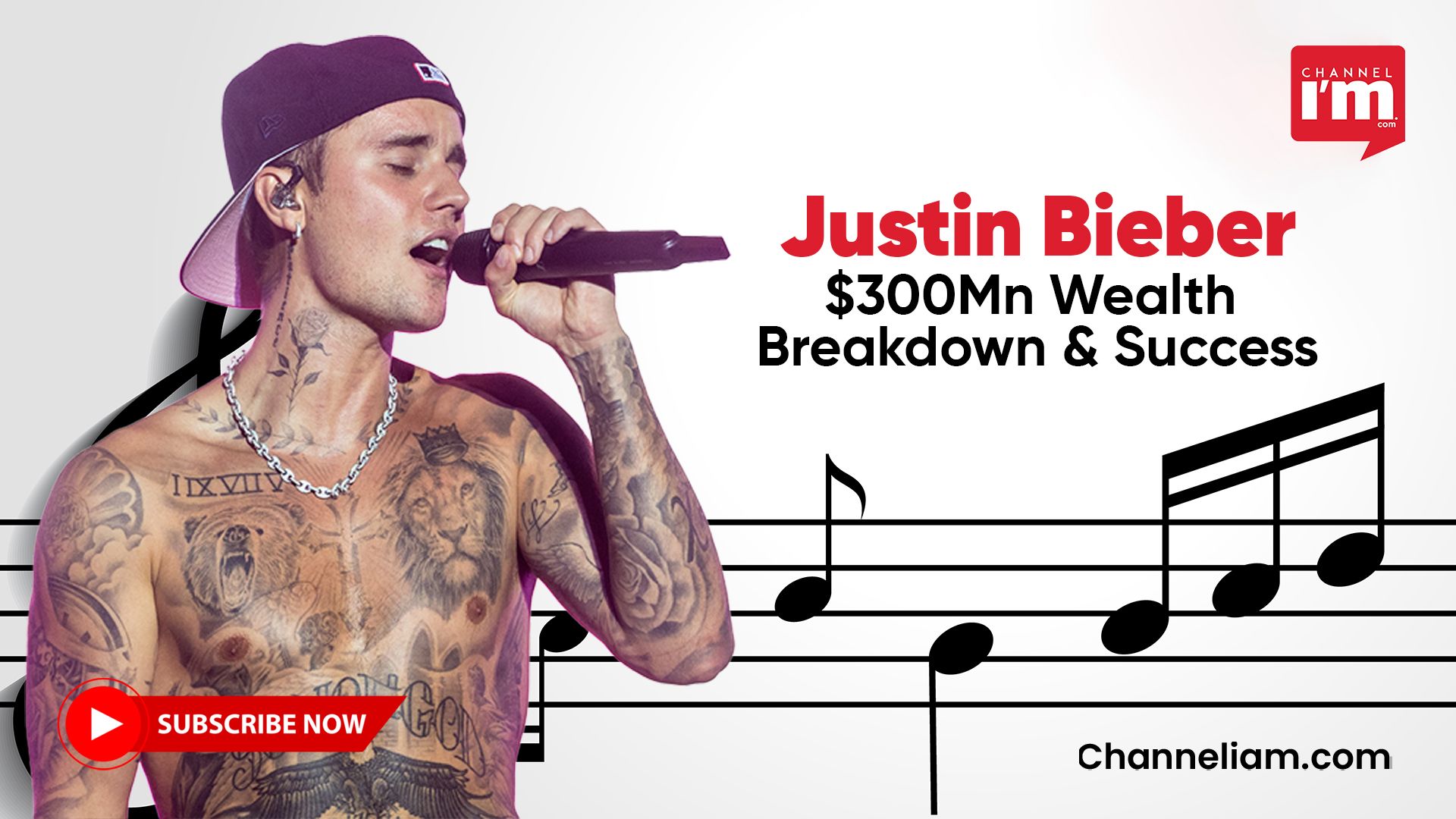 Justin Bieber $300Mn Wealth Breakdown & Success - Channeliam / Channel