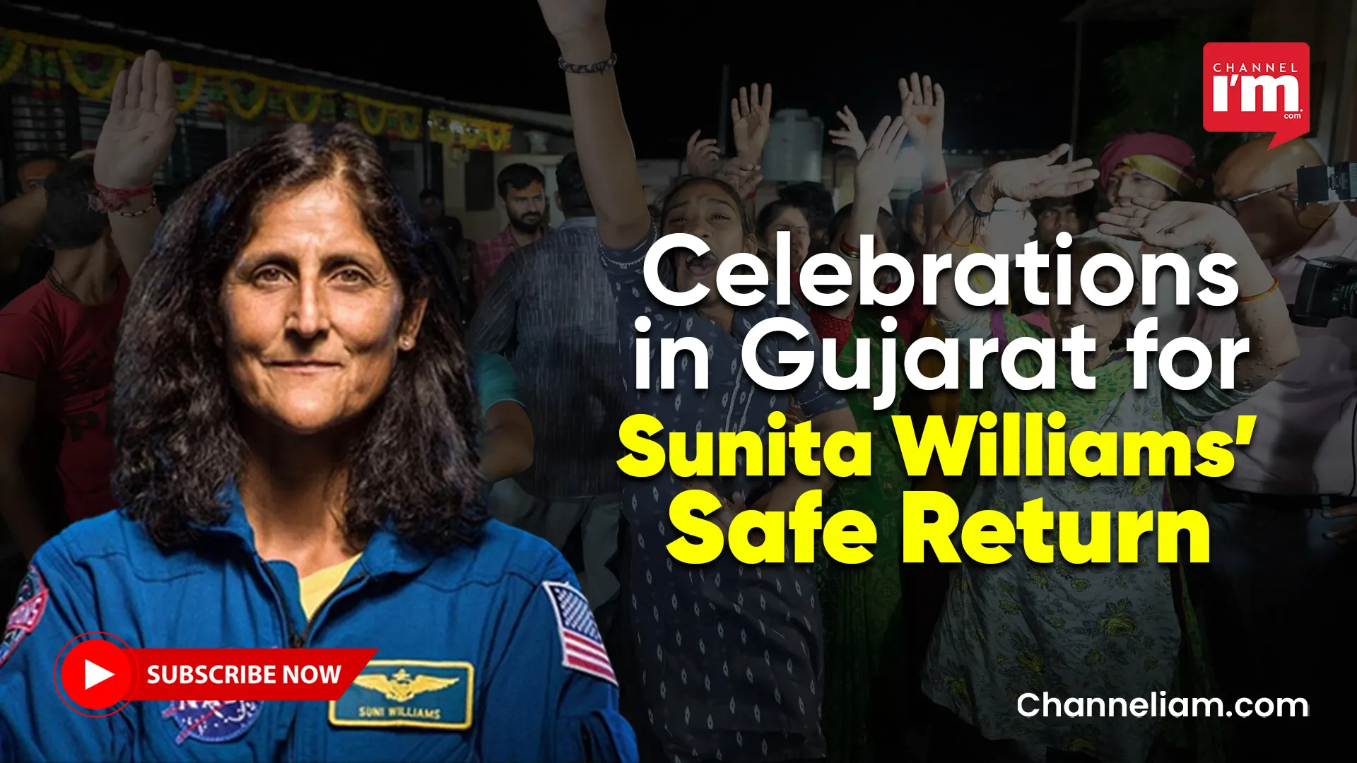 Prayers and Joy in Gujarat for Sunita Williams - Channeliam / Channel I ...