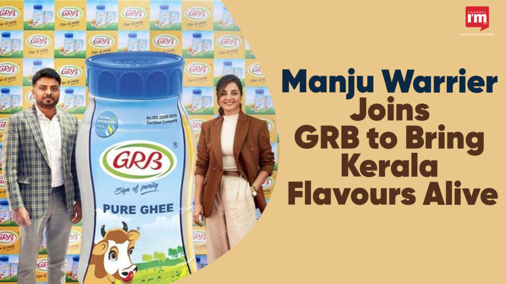 Gujee Manju Warrier Joins GRB Ghee for Kerala Campaign