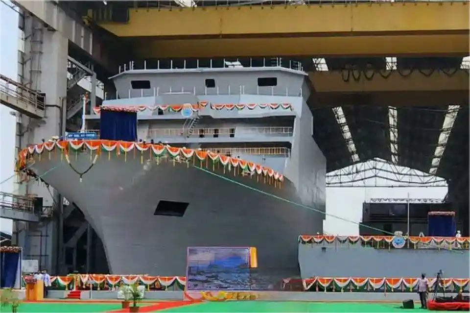 Indian Navy Diving Support Vessel Nistar