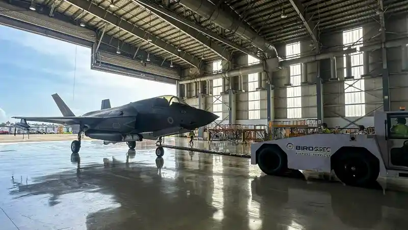British F-35B Jet Grounded in Kerala