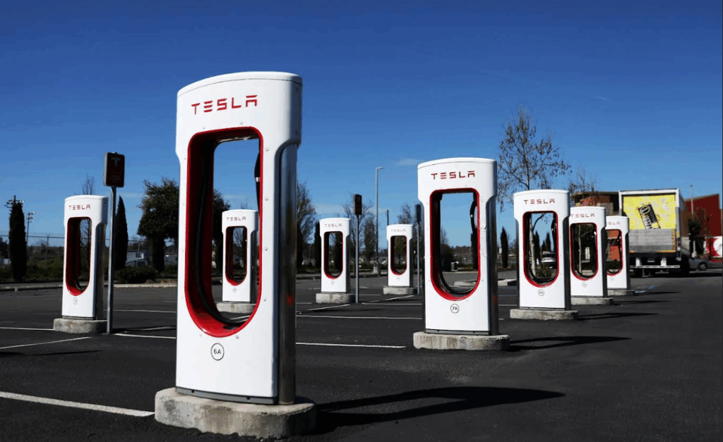 Tesla Launches First Supercharger Station in India