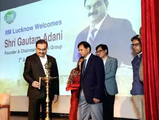 Gautam Adani IIM Lucknow leadership speech