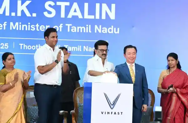 VinFast EV plant Tamil Nadu