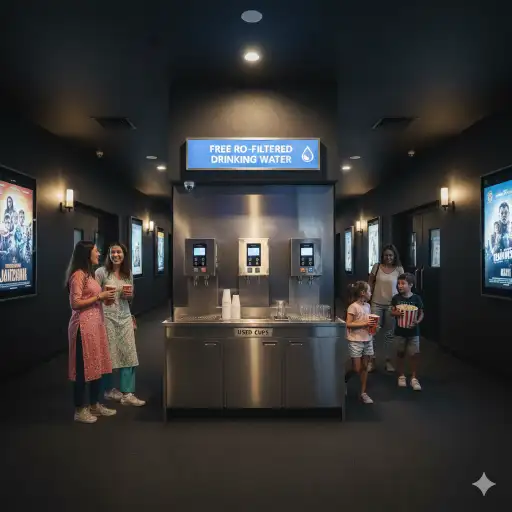 PVR Lulu Mall free drinking water