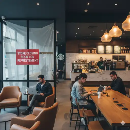Starbucks store closures 2025