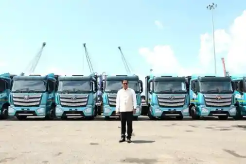 JNPA electric heavy trucks