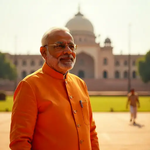 Modi stock market performance 2025