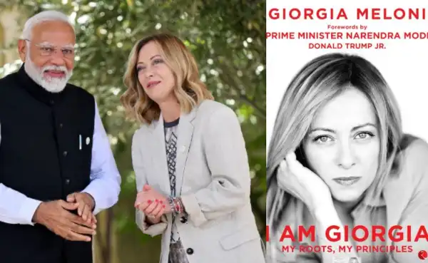 Narendra Modi foreword Giorgia Meloni autobiography