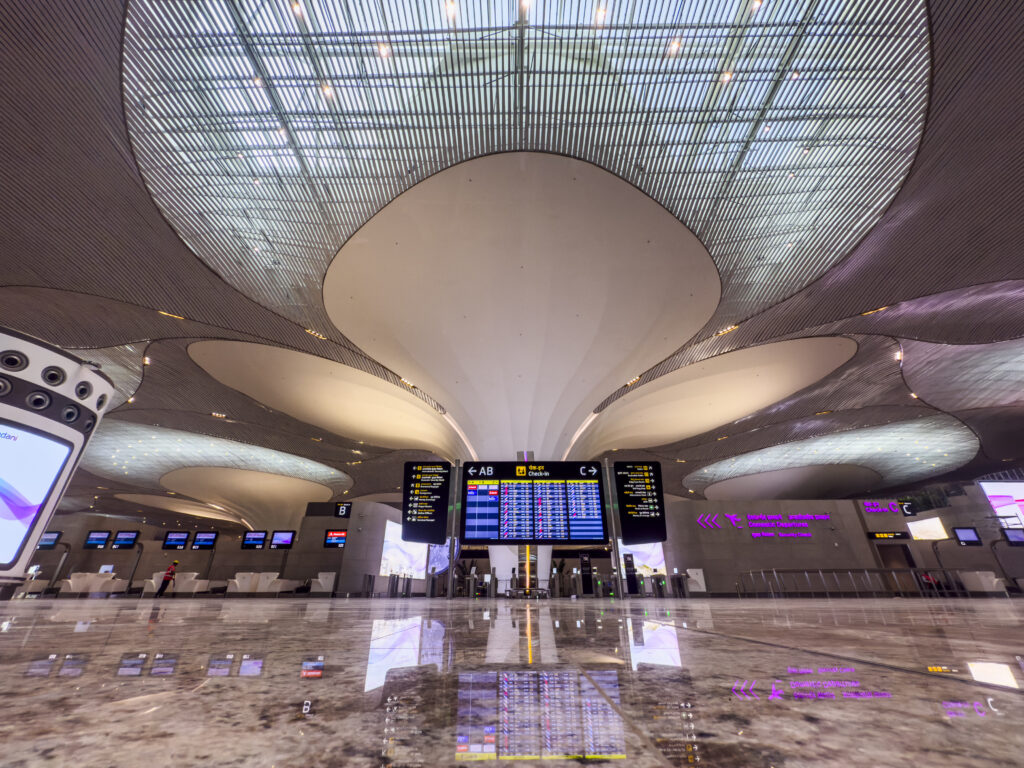 Navi Mumbai International Airport Zaha Hadid design