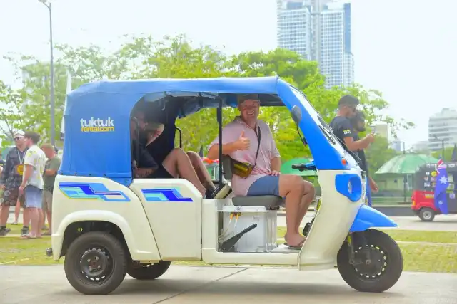 Mahindra Treo Electric TukTuk Rental Sri Lanka