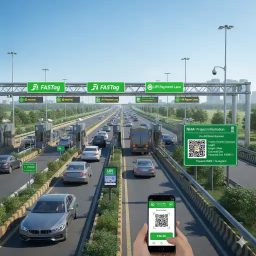 fastag upi toll payment nhai notification