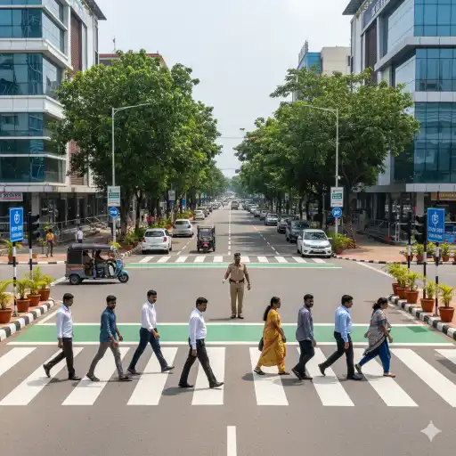 kerala high court pedestrian safety zebra crossings