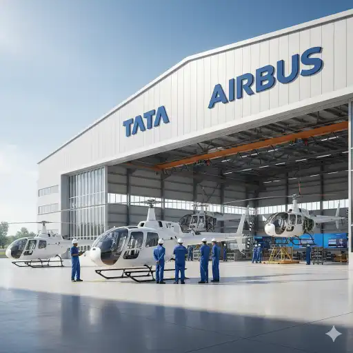 Tata Airbus helicopter assembly Vemagal