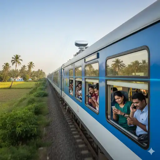 mnnit antenna system railway connectivity