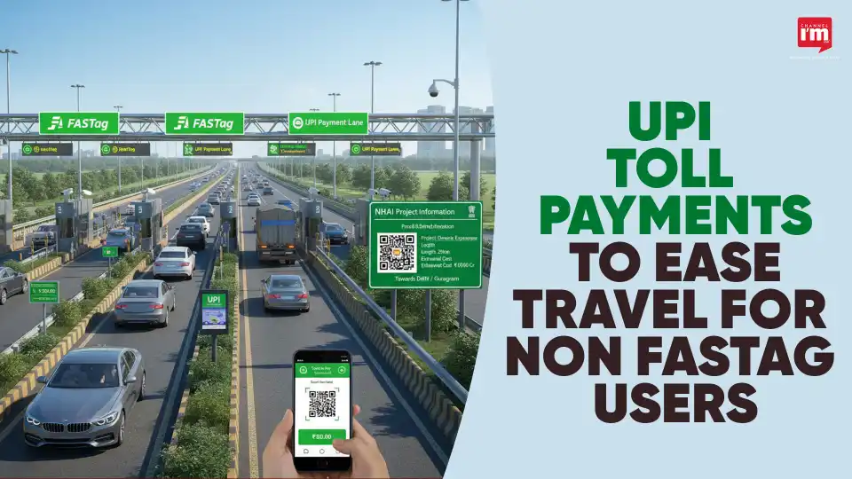 NHAI Allows UPI Toll Payment At 1 25x For Non FASTag Vehicles nhai-allows-upi-toll-payment-at-1-25x-for-non-fastag-vehicles