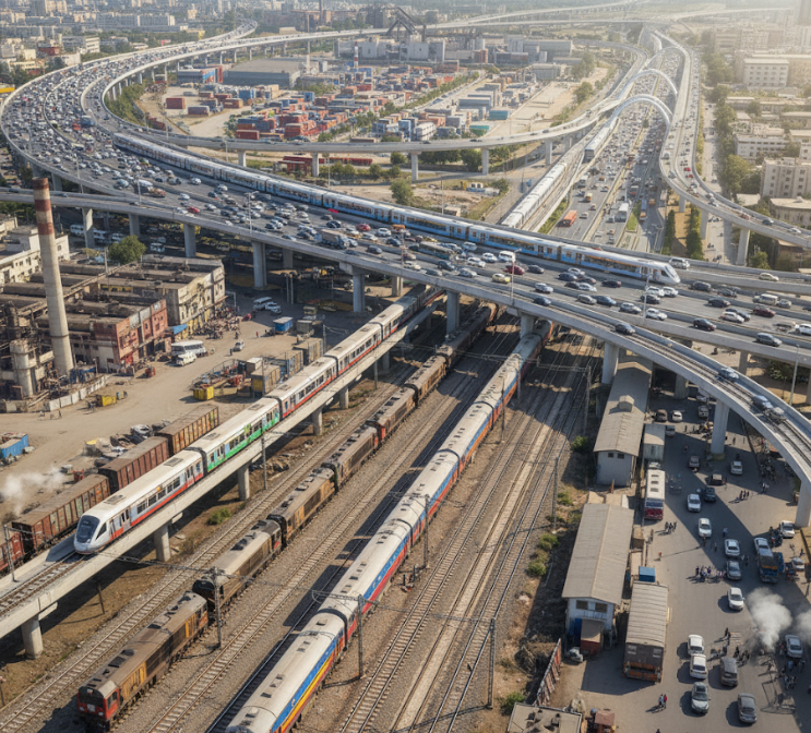 india mega infrastructure push