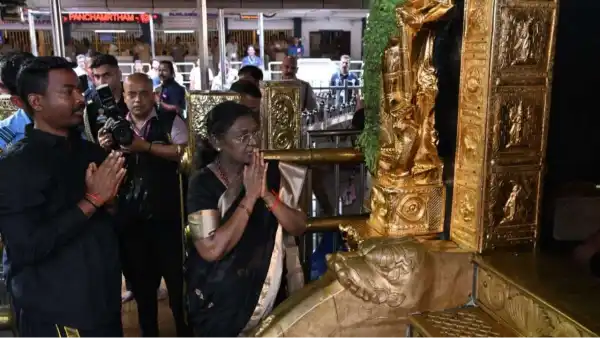 President Droupadi Murmu Sabarimala Visit