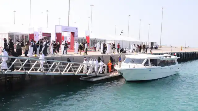 qatar bahrain direct ferry route launch