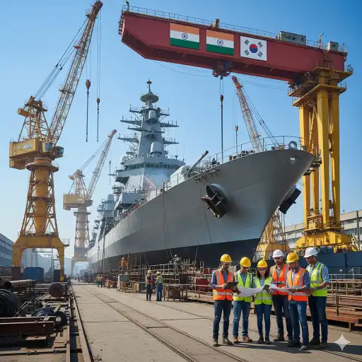 HD Hyundai Cochin Shipyard naval partnership