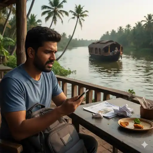 kerala online hotel booking fraud warning