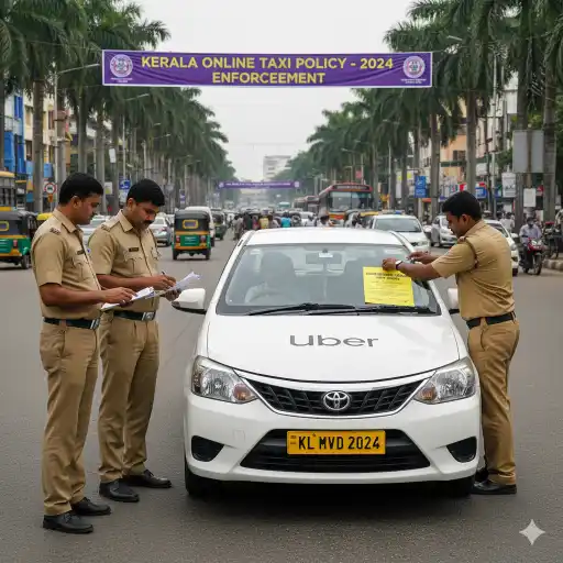 Kerala action against Uber and Ola for illegal operations