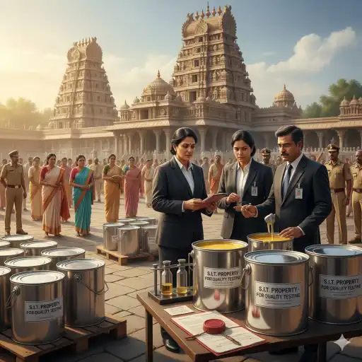 tirupati laddu ghee adulteration scam sit report