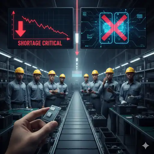 AI chip demand impact on smartphone industry