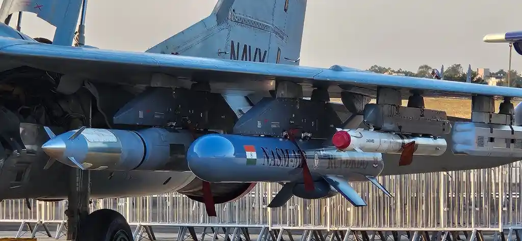 Astra Mk2 missile Indian Navy integration