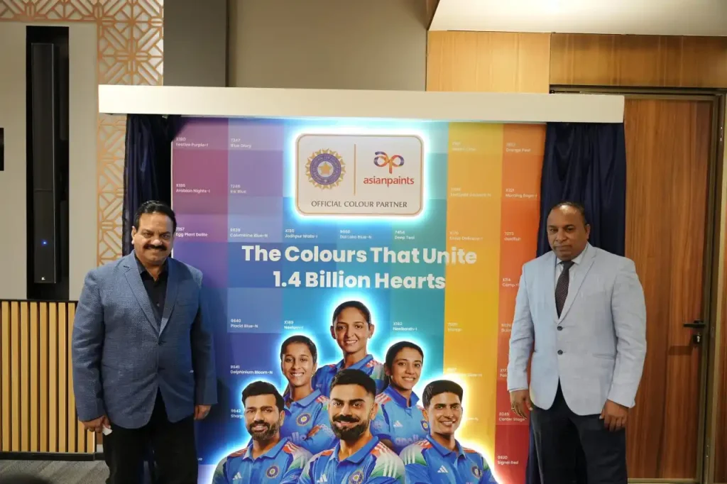 Asian Paints BCCI Colour Partner Deal
