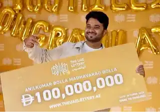 Anilkumar Bolla UAE lottery winner
