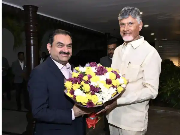 gautam adani chandrababu naidu amaravati meeting infrastructure investments