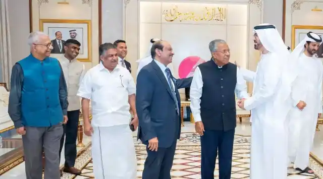 Kerala CM Pinarayi Vijayan UAE visit economic cooperation