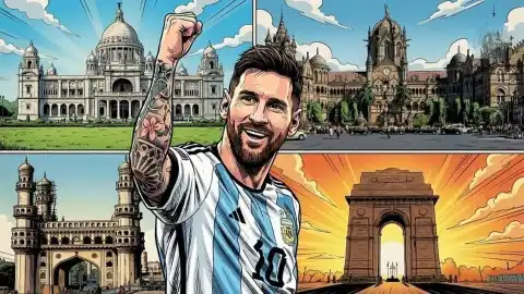 messi goat india tour 2025 schedule tickets