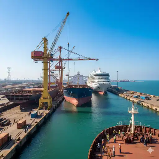 india shipbuilding land near zero cost global investment