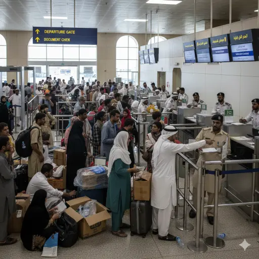 Saudi UAE checks on Pakistani citizens