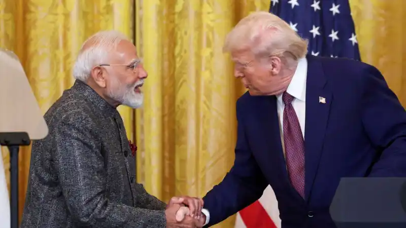 modi trump phone call trade ties strengthened