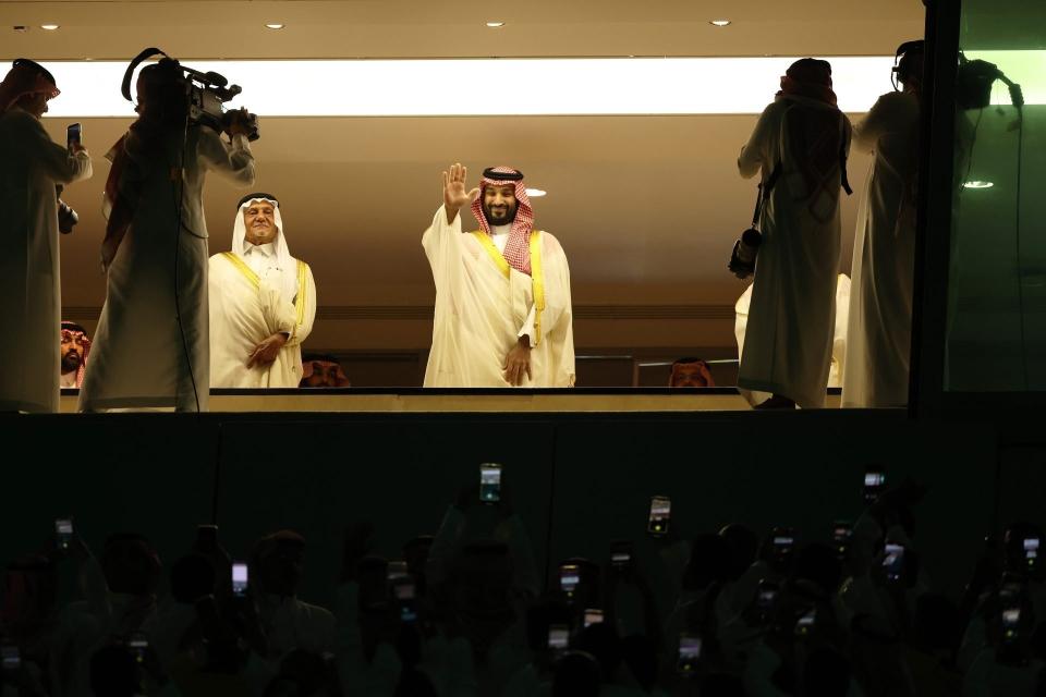 Saudi Crown Prince Mohammed bin Salman Barcelona bid
