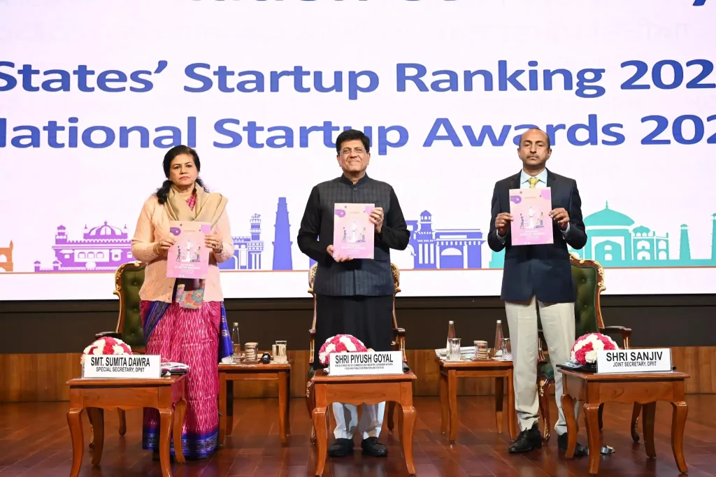 gujarat best performing startup ecosystem ranking 2026