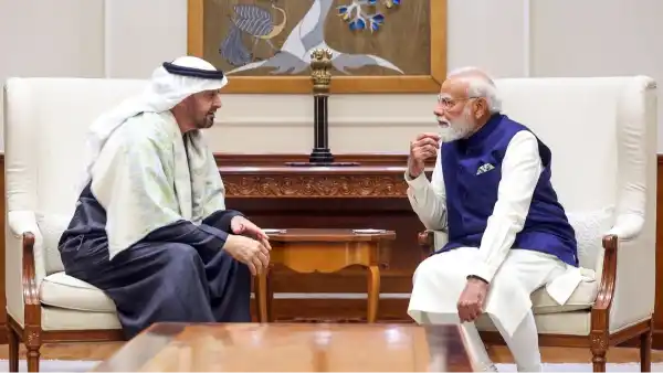 modi sheikh mohamed bin zayed india uae meeting