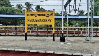 nedumbassery airport railway halt station kerala
