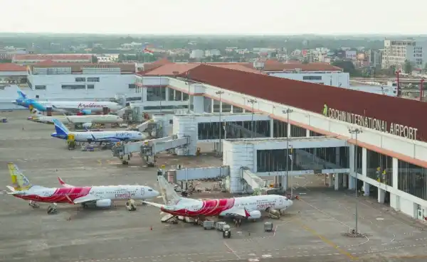 cochin international airport passenger traffic 2025