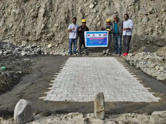 vishwa hara chakra carbon negative construction waste