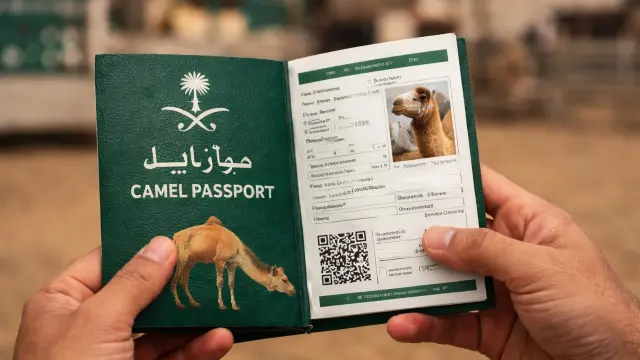 saudi arabia digital passport system for camels