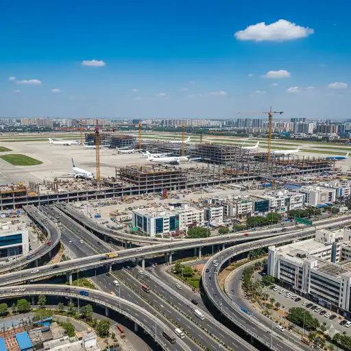 india 50 new airports real estate growth