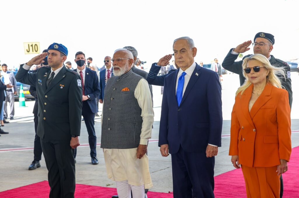 PM Modi Knesset Medal Israel