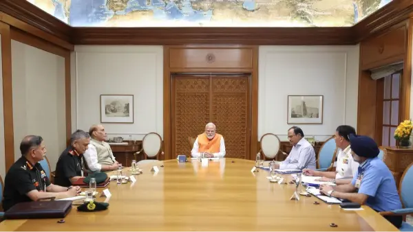 modi ccs meeting west asia tensions delhi